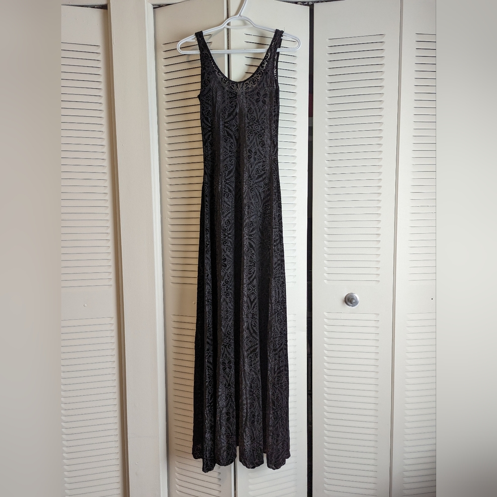 Blackmilk burned velvet maxi dress